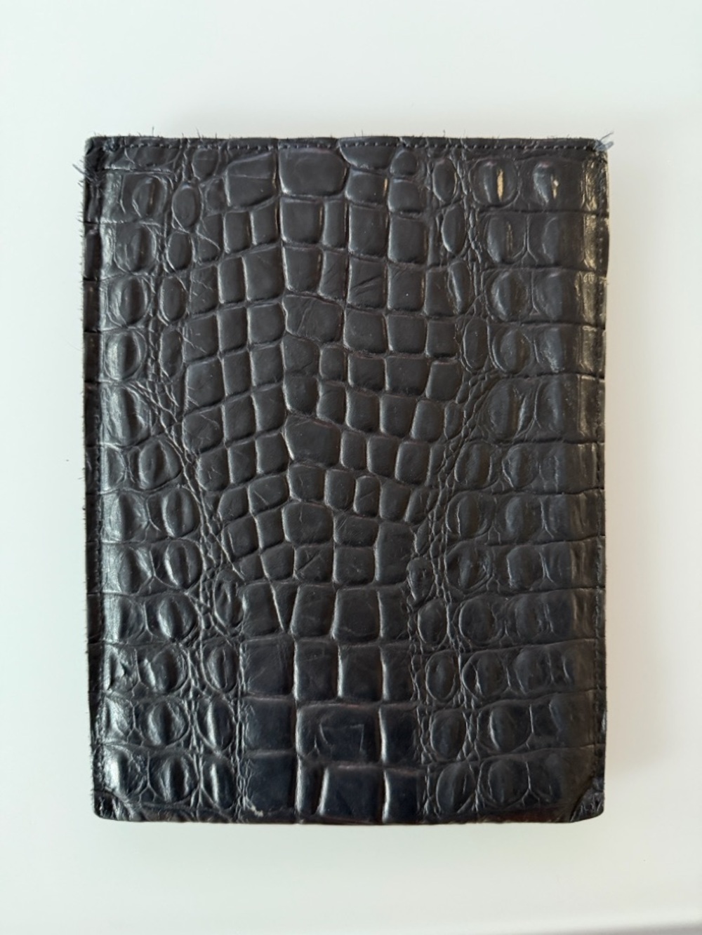 Clare Vivier Croc-Embossed Leather iPad Sleeve - Picture 2 of 3